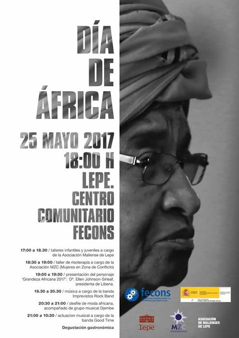 Lepe celebra el Día de África el jueves 25 de mayo en el Centro de Fundación Europea para la Cooperación Norte Sur - Fecons | Ayuntamiento de Lepe